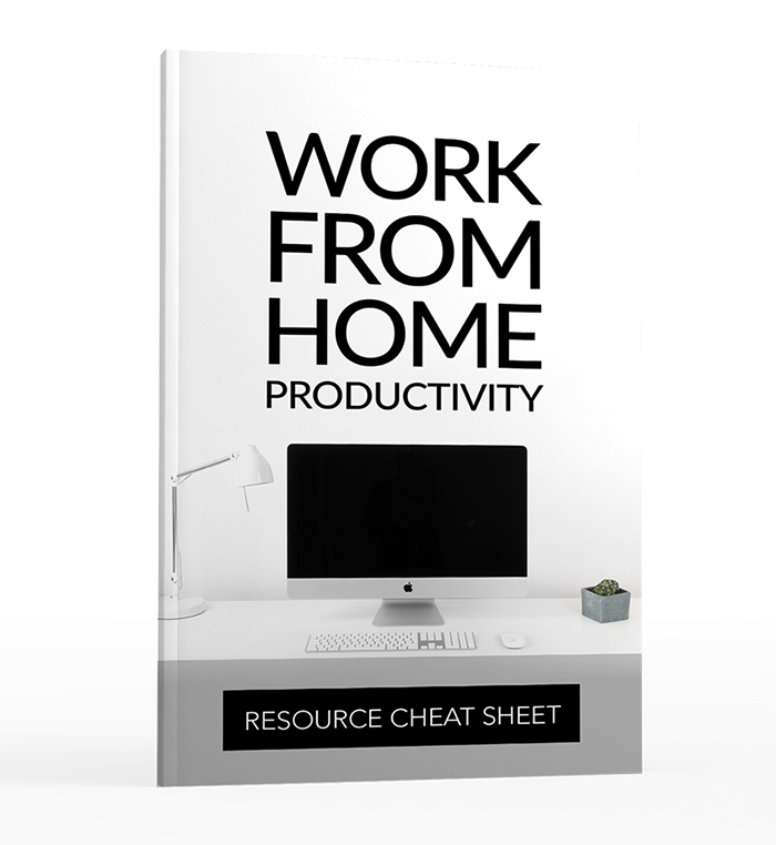 Work From Home Productivity Resource Image