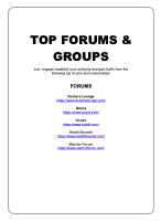 Supercharge Your Body - Top Forums and Groups