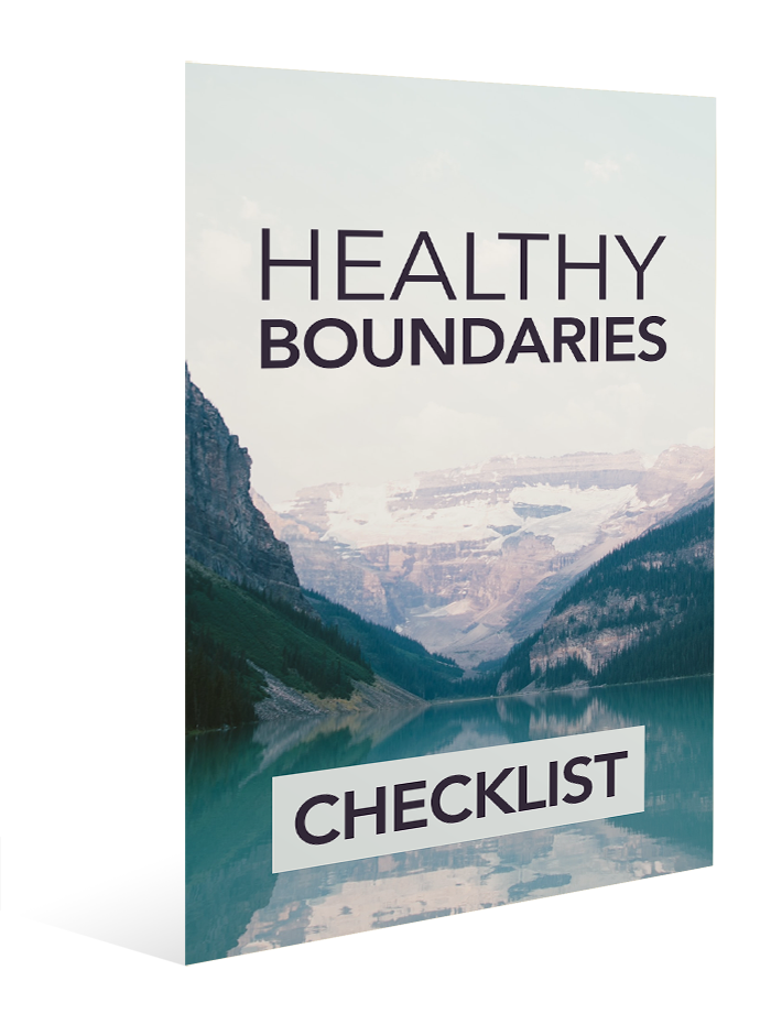 Healthy Boundaries Checklist