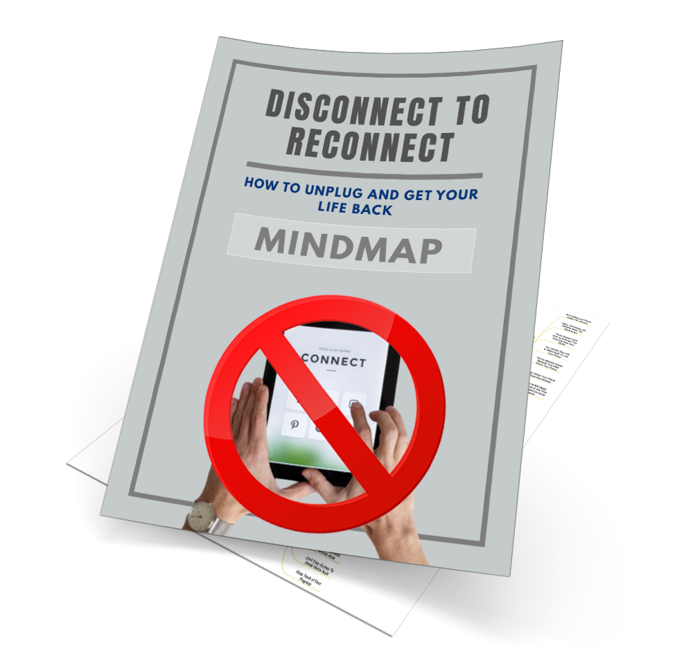 Disconnect To Reconnect MindMap