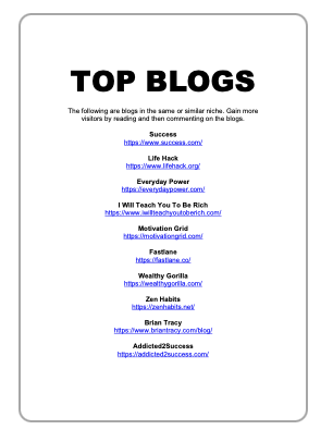 The Abundance Mindset Top Blogs