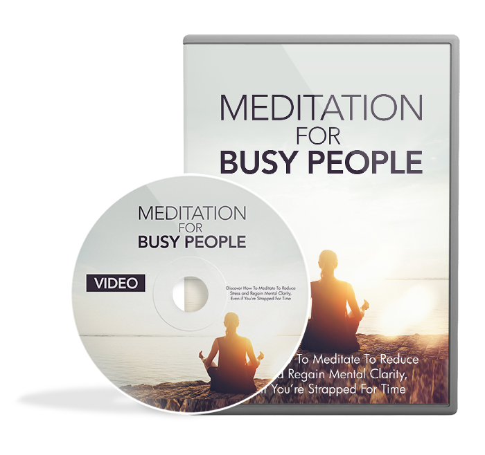 MEDITATION FOR BUSY PEOPLE Video